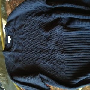 Madewell blue wool sweater